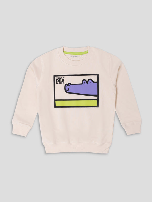 Baby Boy's Terra Sweatshirt - Oat