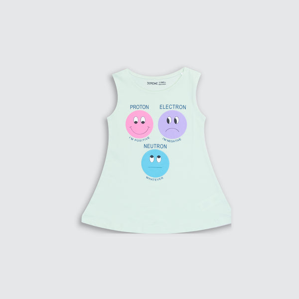 Baby Girl's Stretch Dress - Ice Green