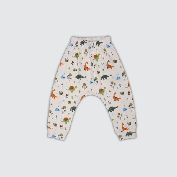 Newborn Diaper Legging - Dinosaur Print