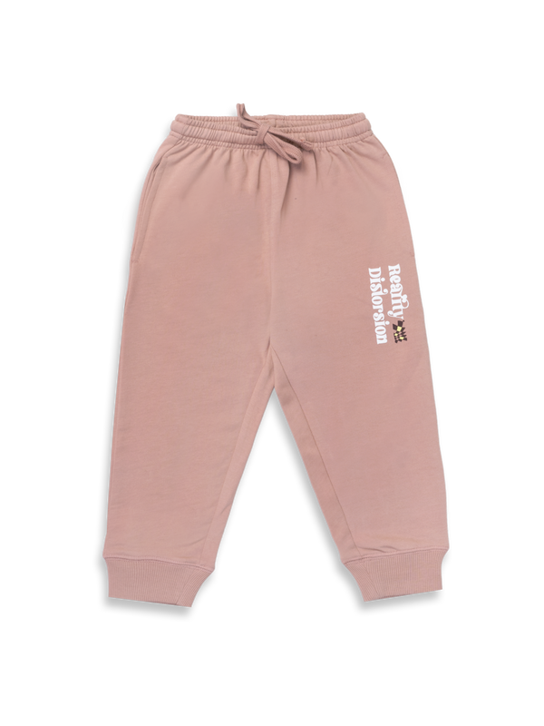 Boy's Fr. Terry Printed Joggers - Salmon Pink