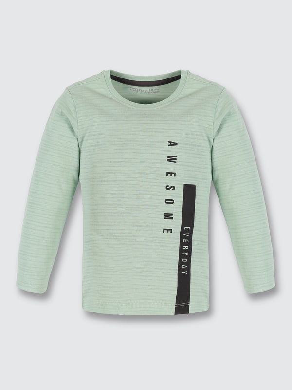 Baby Girls T-Shirt - Mist Green