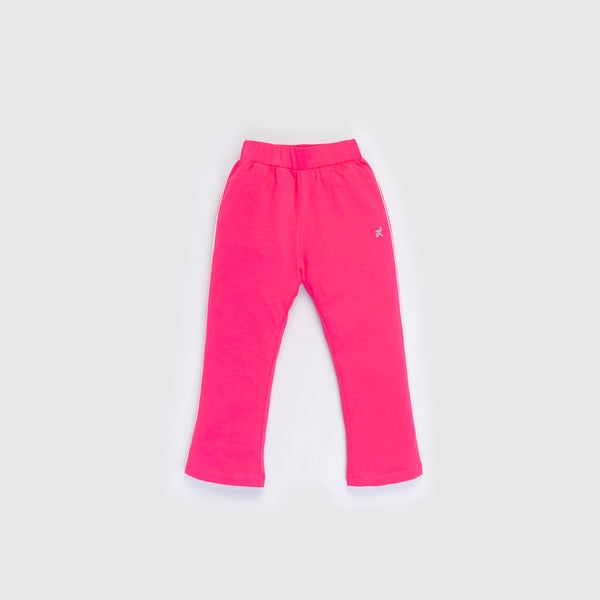 Baby Girl's Stretch Flare Pants - Berry Pink