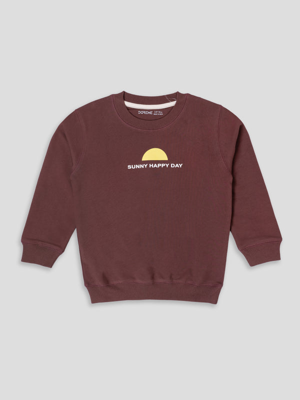 Baby Boy's Terra Sweatshirt - Sunny Brown