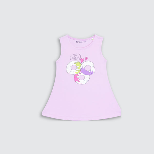Baby Girl's Stretch Dress - Fruti Mouve