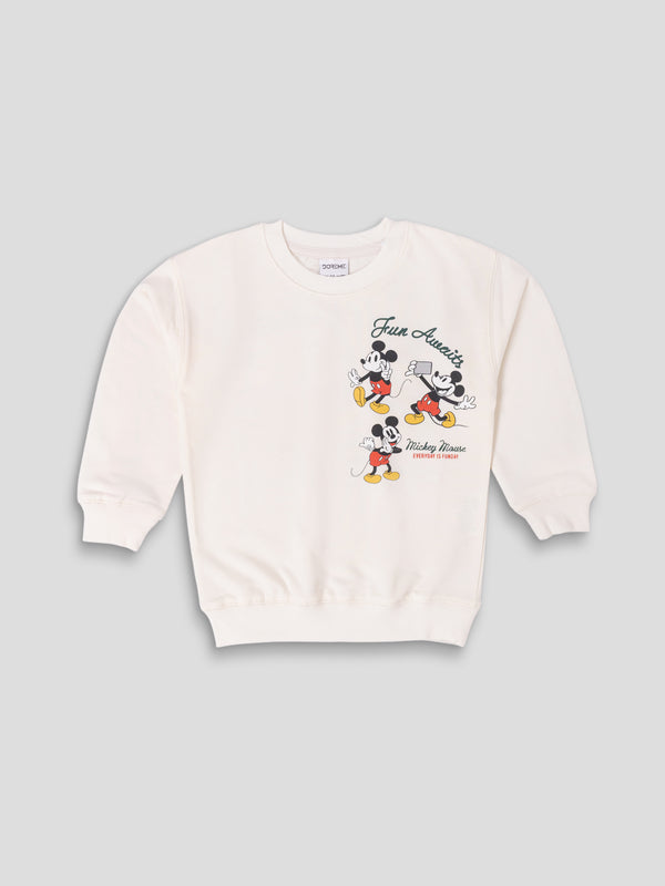 Baby Disney Boy's Terra Sweatshirt - Funday Ivory