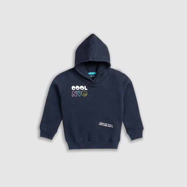 Girls Hoodie - Cool Navy