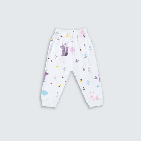 Baby Diaper Legging - Squirrels Print