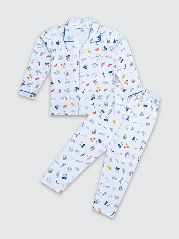 Disney Boy's Pyjama Set - Merci Blue