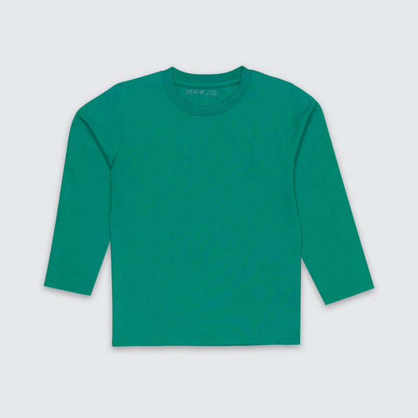 Boys Solid T-Shirt - New York Green