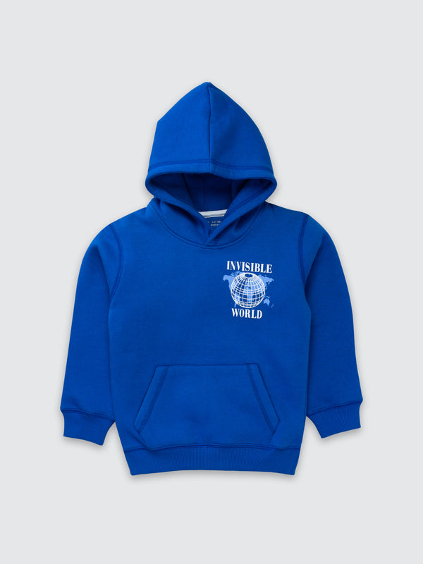 Baby Boys Hoodie - Royal Blue