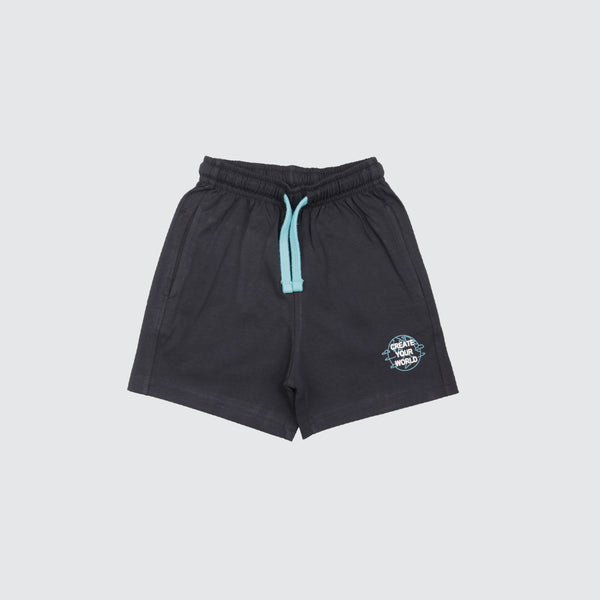 Baby Boys Shorts - Denim Blue