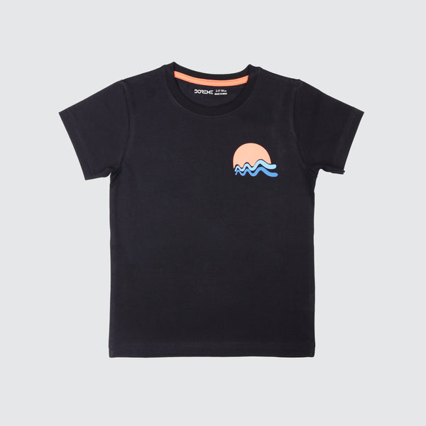 Baby Boys Stretch T-Shirt - Sapphire Blue