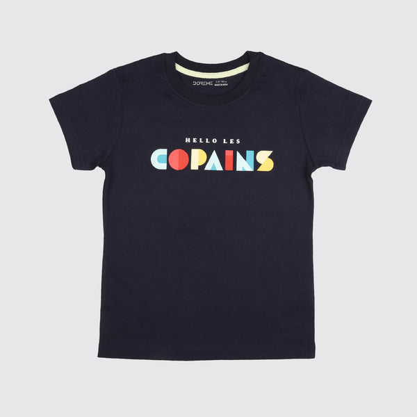 Boys T-shirt - Prussian Blue