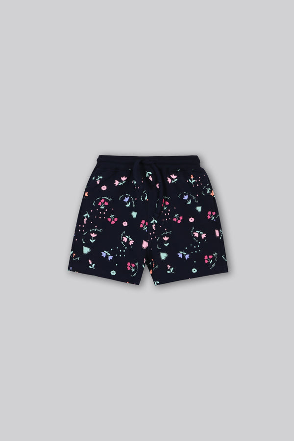 Baby Girls Shorts - NY Navy