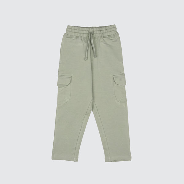 Boys Cargo Pant - French Beige