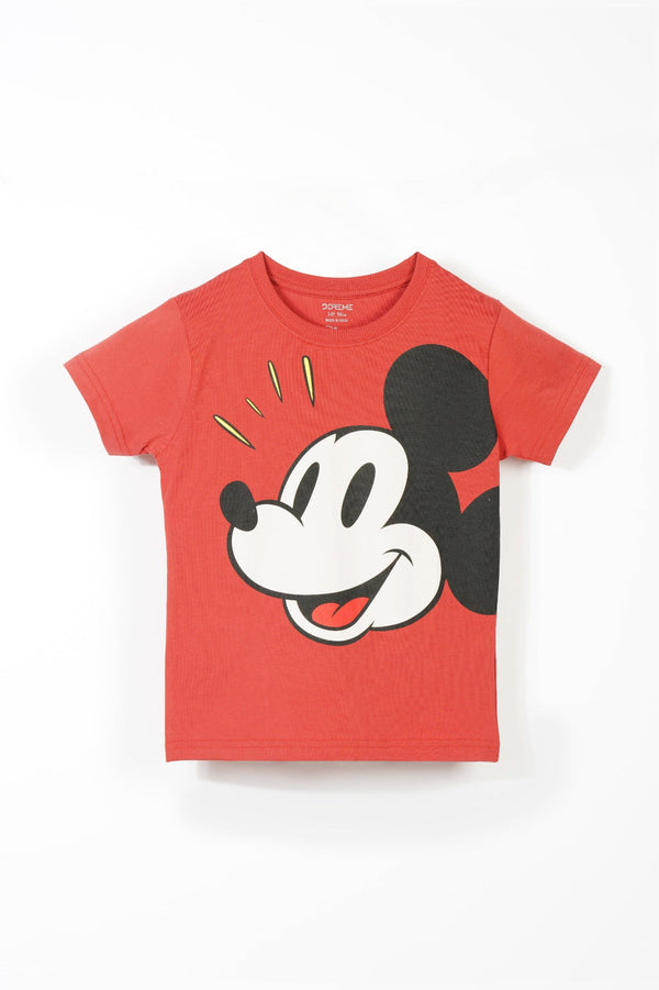 Boys Disney T-shirt - Fire Red