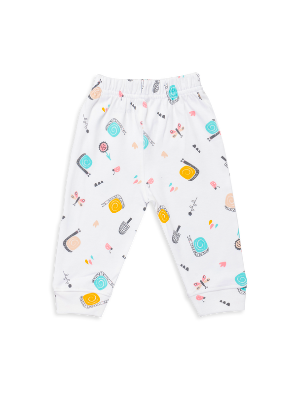 Newborn Diaper Legging - Spring Print