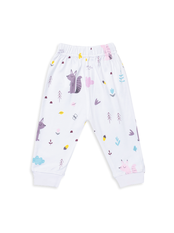 Newborn Diaper Legging - Squirrels Print