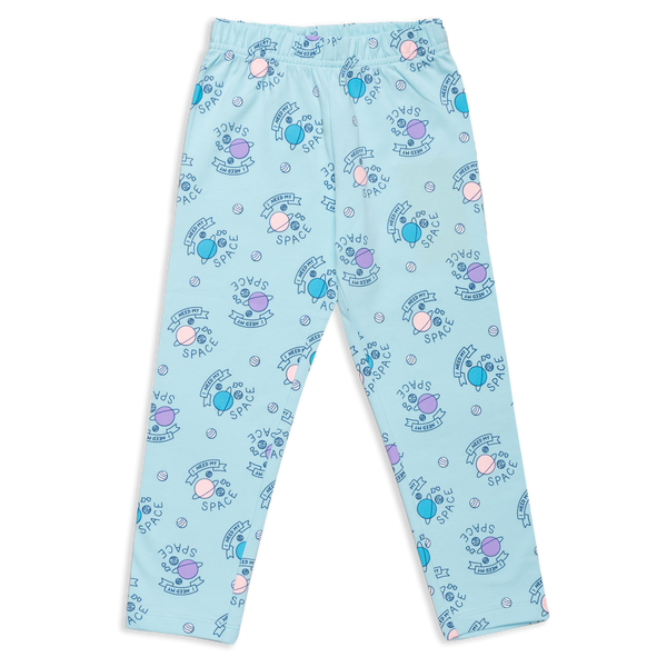 Girl's All Over Print Leggings - L.A Blue