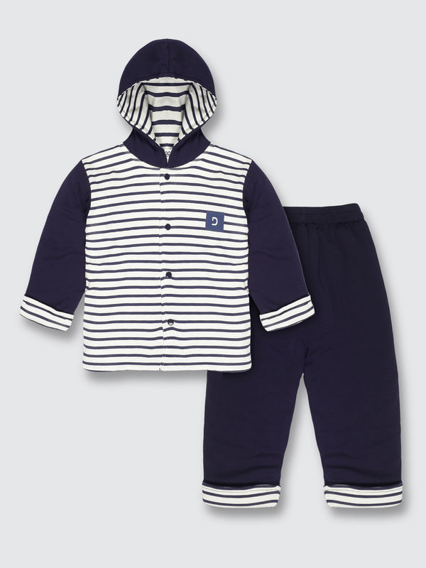 Girls Padded Suit  - Chicago Navy