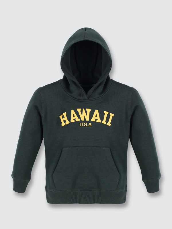 Girls Hoodie Sweatshirt - Green