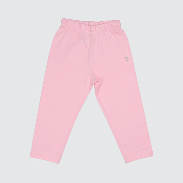 Girls Leggings - Baby Pink