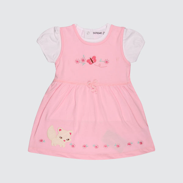 Girls Dresses - Baby Pink
