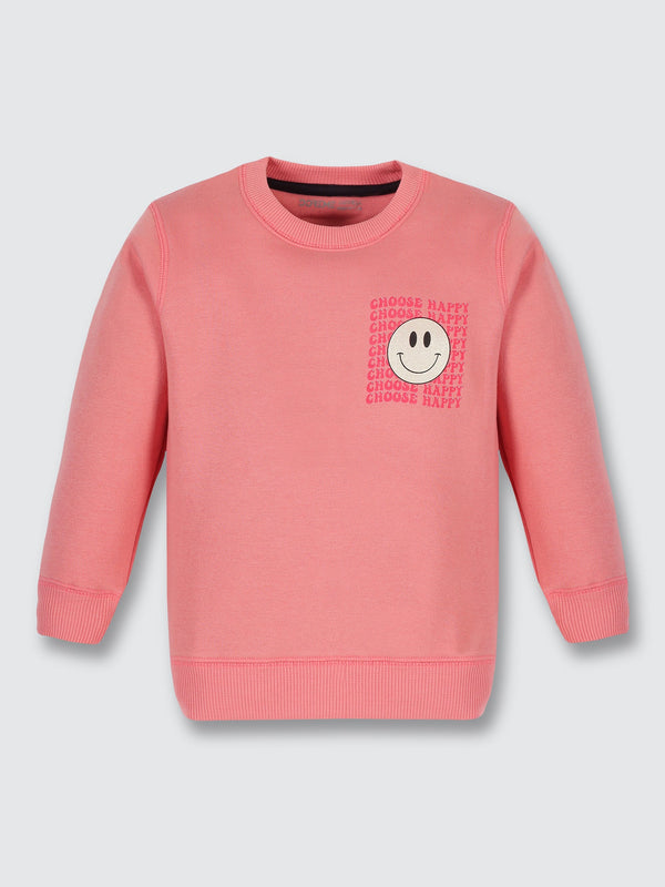 Girls Fleece Sweatshirt - Blossom