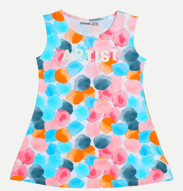 Girls Dresses - Artist Print