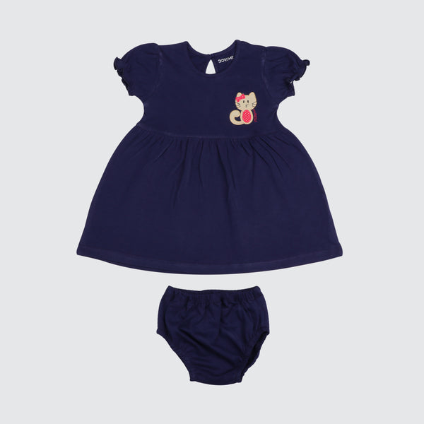 Girls Dresses - Oxford Blue