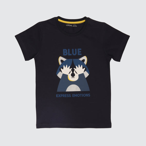 Boys T-shirt - Express Blue
