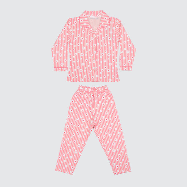 Girls Pyjama Set - Pink Sparkle