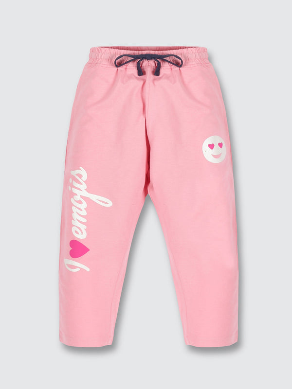Girls  Trousers -Ruby Pink